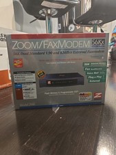 Zoom/FaxModem 2949 56Kx Dual Mode for PC V.80 Vintage New Factory Sealed  picture