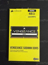 Corsair Vengeance 48GB DDR5 SODIMM RAM 4800MHz CL40 CMSX48GX5M1A4800C40 picture