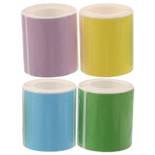 4 Rolls Round Direct Thermal Labels, 2