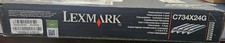 Genuine Lexmark C734X24G Photoconductor 4-pack   Sealed box picture