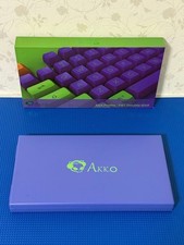Akko Eva-01 Theme 158-Key ASA Profile PBT Double Shot Keycaps picture