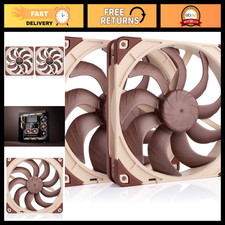 High-Performance 140mm Quiet PWM Fans - Dual Pack, Low Noise Cooling Solution picture