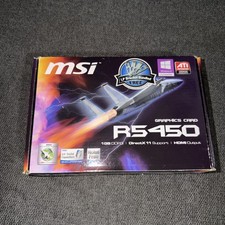 ATI Radeon MSI RS450 1GB DDR3 HDMI DirectX 11 Graphics Card  NEW IN BOX picture