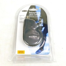 Belkin Retractable CAT5 Ethernet Cable New Factory Sealed 5 Foot RJ45 F8V073-05 picture