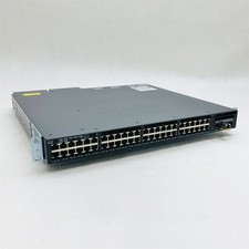 Cisco Catalyst 3650 48 Port PoE+ Gigabit Ethernet Network Switch WS-C3650-48FD-L picture