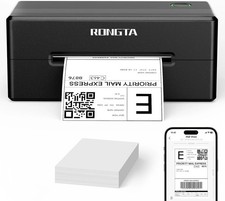 Thermal Shipping Label Printer 4x6 Bluetooth Shipping Printer Small Business picture