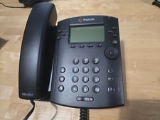 Polycom VVX 301 Wired Handset 6 Line IP Phone - Black picture