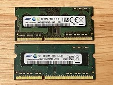 Gently Used Samsung 6GB Memory Kit, PC3L-12800S Notebook Ram picture