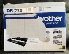 GENUINE BROTHER DR730 DR-730 DRUM UNIT - UP TO 12,000 PAGES -OPEN BOX picture