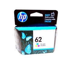 Genuine HP 62 Color Ink ENVY 5542 5545 5660 5663 7640 7645 Retail Box picture