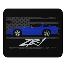 Admiral Blue 1994 Chevy vette C4 ZR-1 ZR1 Mouse pad picture