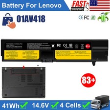 ✅83+ 01AV418 01AV416 Battery For Lenovo Thinkpad E570 E570c E575 4X50M33574 NEW picture