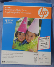NEW HP Premium Glossy Inkjet Photo Paper #C6039A - 8.5