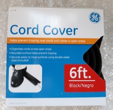 GE Cord Cover 6ft. Black 43003 *NEW* picture