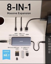 Anker l USB-C Hub 8-in-1 with 100W Power Delivery picture