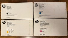 HP Toner 4 Pack - CE250YC CE251YC CE252YC CE253YC (see description) picture