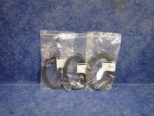 Lot of 3 C2G 00711 6ft Cat6a Snagless Shielded STP Ethernet Patch Cable (D3) picture