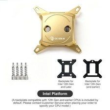 G1/4 Copper CPU Water Block Full Metal for Intel AMD Water Cooling System picture