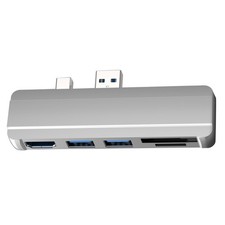 SD/SDHC/SDXC/Micro SD USB HUB Docking Station Adapter For Surface Pro 4/5/6 ww picture
