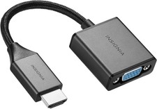 🔥 Insignia HDMI to VGA Adapter Converter Black HD Video Display NS-PG95503 🔥 picture