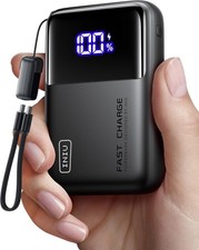 INIU 20000mAh Laptop Power Bank, Ultra Compact 65W PD Dual Fast Charging Portabl picture