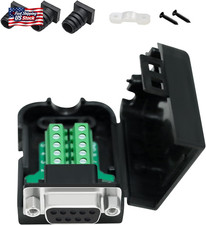 DTECH DB9 Breakout Connector DB-9 Female RS232 Serial Adapter Solderless Module picture