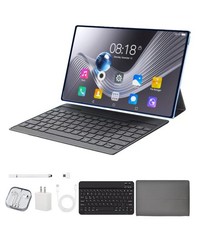 New Tablet 10. 1 inch 256GB 512GB Android 12 Wifi 5G/4G Dual SIM Bundle Keyboard picture