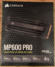 Corsair MP600 PRO M.2 2280 4TB PCIe 4.0 x4 3D TLC CSSD-F4000GBMP600PRO new picture