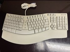 Microsoft KU-0045 Natural Keyboard Elite, White, X03-51764 picture