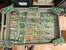 28 Vintage Retro ISA MFM RLL Hard Drive Controller Boards Reuse/Scrap Gold Clean picture