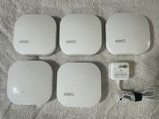 Eero Pro B010001 2nd Generation AC Tri-Band Mesh Router - White (5 Total) picture