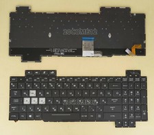 NEW FOR ASUS GL504GV GL504GW KEYBOARD Color backlit Hungarian Magyar WASD white picture