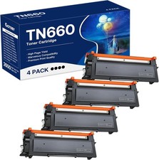 Gotoby TN660 High Yield Toner Cartridge 4 Pack for Brother Printer picture