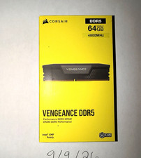 Corsair Vengeance DDR5 64GB (2x32GB) 4800MHz DIMM Intel XMP  picture