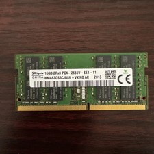 SK Hynix 16GB 2Rx8 PC4-2666V SODIMM Laptop RAM HMA82GS6CJR8N 32195 picture