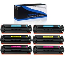 6PK CF401X-CF403X C/M/Y Toner for HP 201X Color LaserJet Pro M252dn M252dw MFP picture
