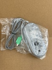 HP Wired PS2 Mouse NEW SEALED SILVER 5185-2467 Vintage Optical Computer picture