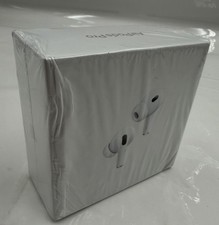 APPLE AIRPODS PRO 2ND GEN W/ MAGSAFE CHARGING CASE MQD83AM WHITE picture