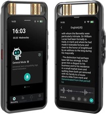 Speech to Text Live AI Caption Voice Recorder for Deaf and Hard of Hearing ADA picture