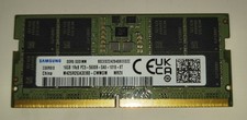 Samsung 1x16GB PC5-44800 DDR5 5600 MHz SODIMM Laptop Memory RAM M425R2GA3PB0-CWM picture
