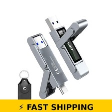 EAGET 512GB USB Flash Drive, USB-C & USB 3.2, 560MB/s, Metal Body picture