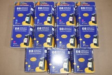 Lot of 11 New OEM HP Deskjet 1200c,1600,210,210LX CMY Inks HP51640 picture