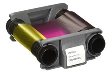 Evolis Badgy YMCKO Color Ribbon 100 Prints for 100 and 200 Printers-Box Damaged  picture