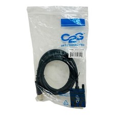 C2G #54329 6ft M TO DVI M BLACK NEW/UNUSED SURPLUS picture