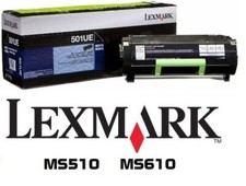 Mostly New Genuine Lexmark 501UE Ultra High Yield Toner SEALED BAG 70% 50F1U0E picture