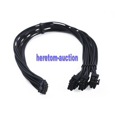 New For Corsair RTX 4090 Mini 16pin to 3x8pin PCIE Graphics Card Power Cable picture