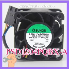 One SUNON PSD1204PQBX-A Fan 4-Pin 4cm Fast Shipping 9.60W DC 12V 40x40x28mm  picture
