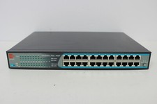 ADDTRON ADH-624D STACKABLE DUAL SPEED 24 PORT HUB WITH WARRANTY picture