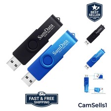 Versatile 64GB USB Flash Drives - Fast Data Transfer with LED Indicator (2 Pack) picture