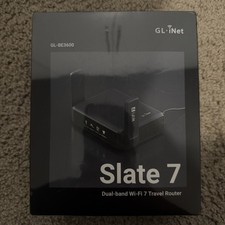 GL.iNet Slate 7 Wi-Fi 7 Travel Router Touchscreen 2.5G GL-BE3600 picture